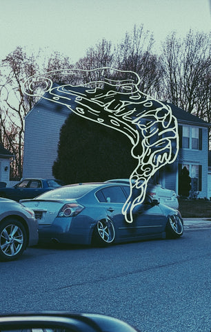 “By the Slice” Sticker