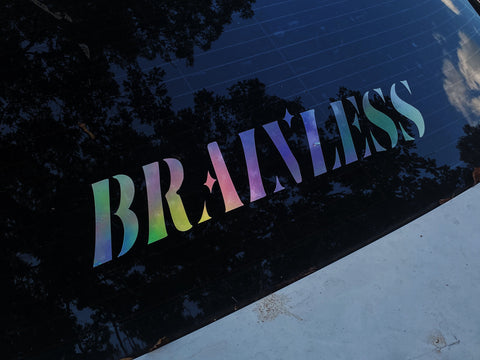 Brainless Support Banner