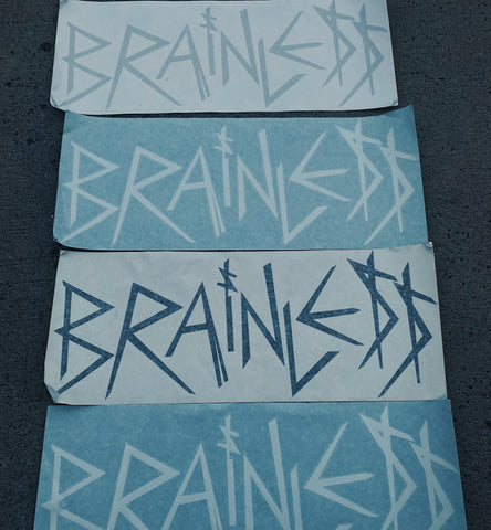 OG BRAINLESS Stickers